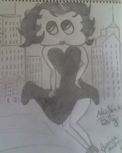 Betty Boop in New York