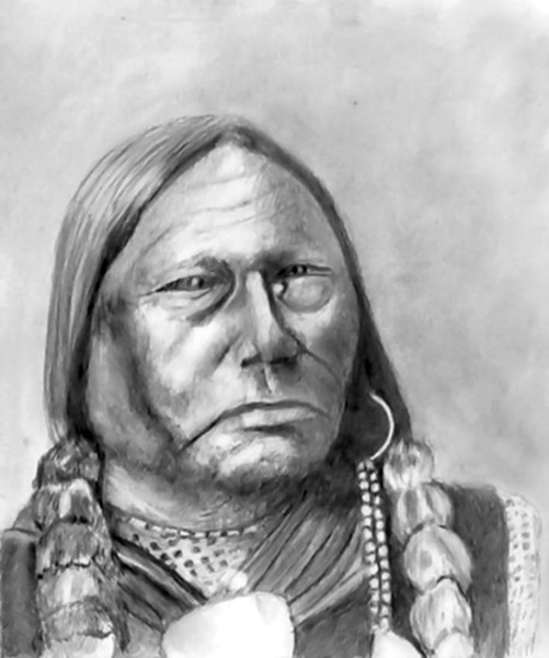 Chief Running Antelope - Hunkpapa Sioux