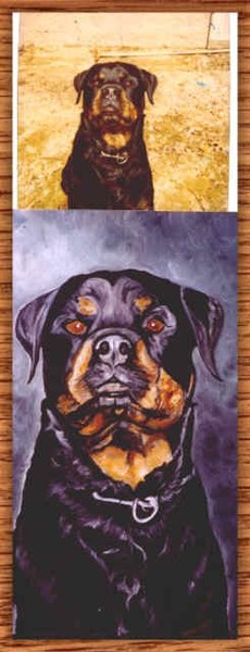 Seth the Police dog who passed away