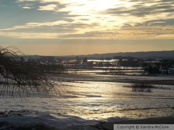 Sunset on Ice