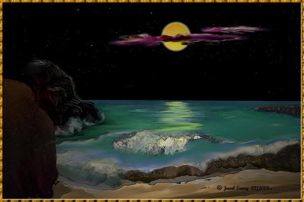Moonlight Over the Water