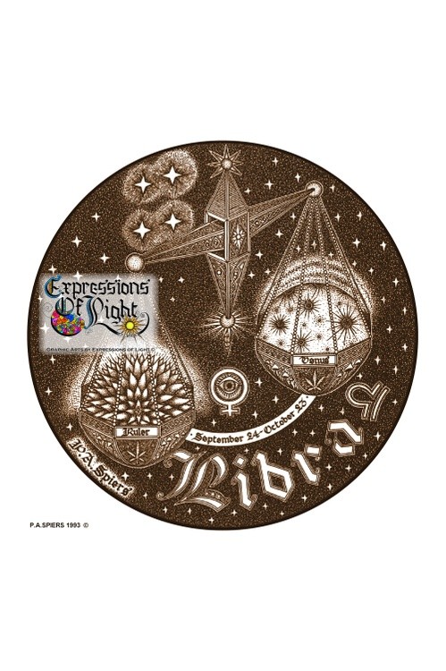 ExpoLight-Graphic-Arts-Zodiac-1993-0007-Libra (Pen-&-Ink-Sepia-SP)