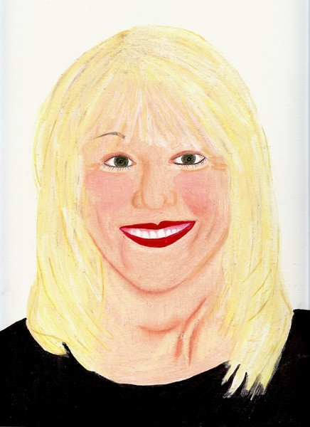 SELF PORTRAIT Oil Pastel