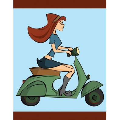 Vespa Girl