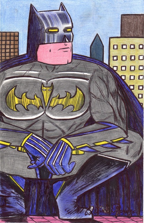 Batman concrete beast