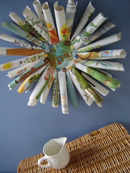 Vintage Storybook Wreath