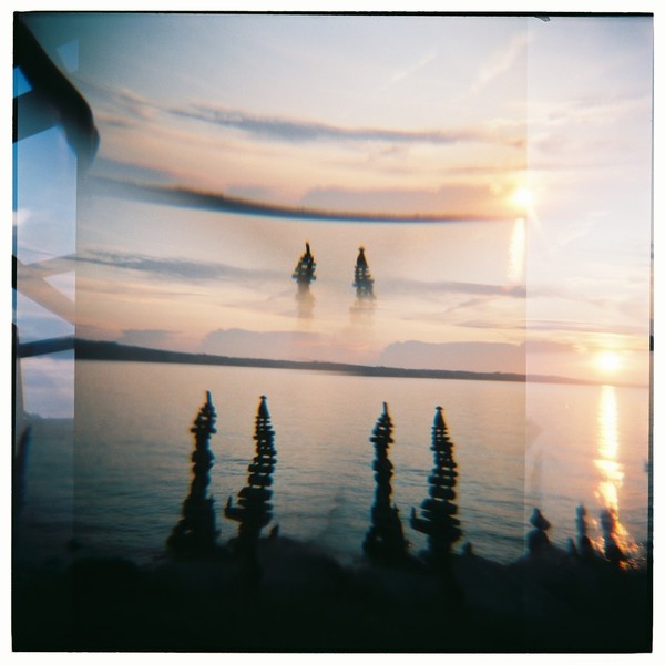 Holga view - stone sculptures - Fiesa/Slovenia