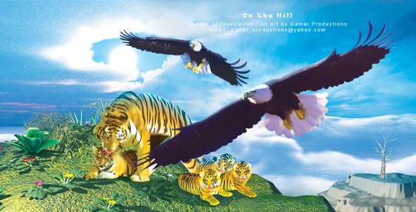 on the hill
