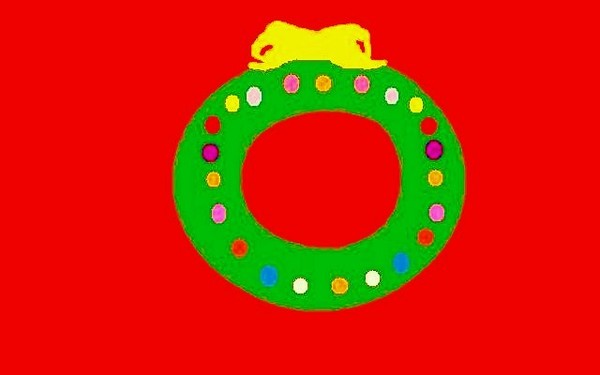 wreath of lights
