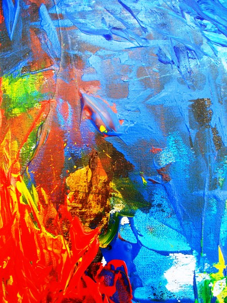 OIL FIRE IN THE SURF