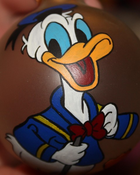 Donald Duck Christmas ornament bulb