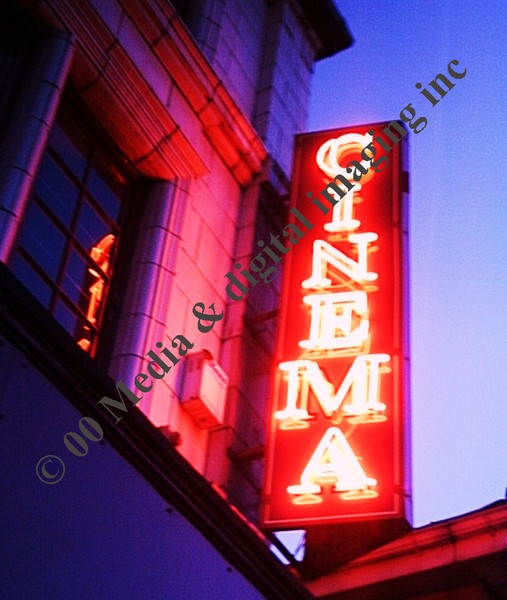 Picture house by dusk