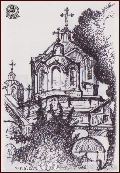 Jerusalem. Russian monastery 