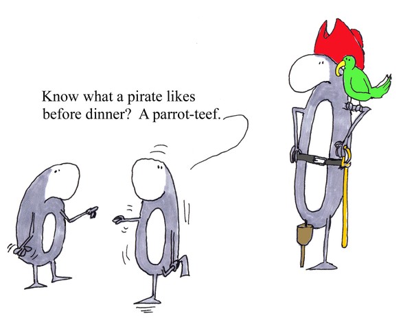 a parrot-teef