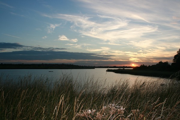 sunset at heybridge