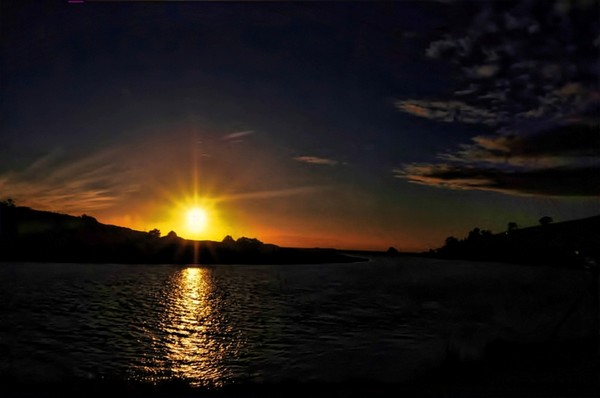 Sunset Pacific Ocean, Northern California