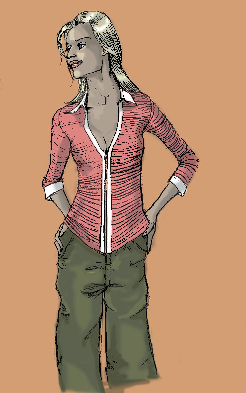 Female model