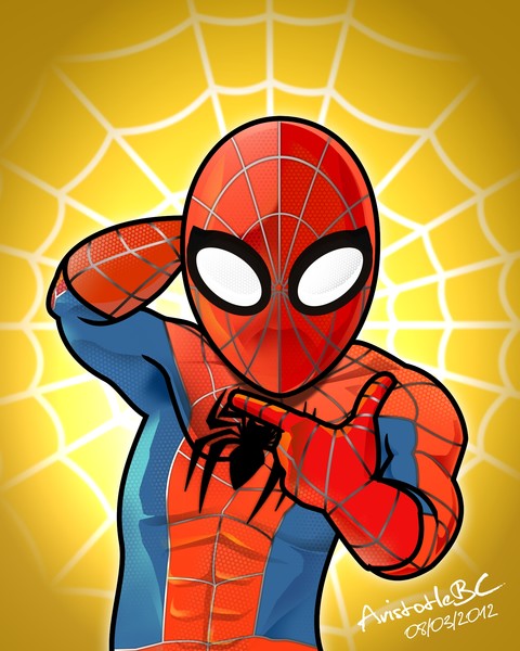 Spidy Pogi Pose
