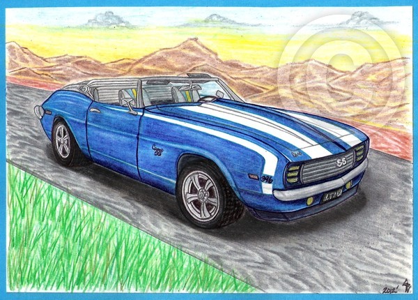 1969' Chevrolet Camaro Convertible SS 396'