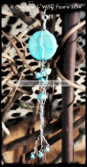 Native American Hand Crafted Pendant Necklace