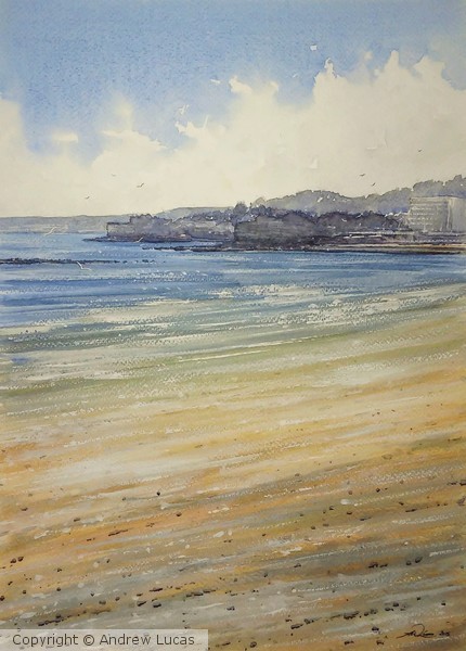 Incoming tide.