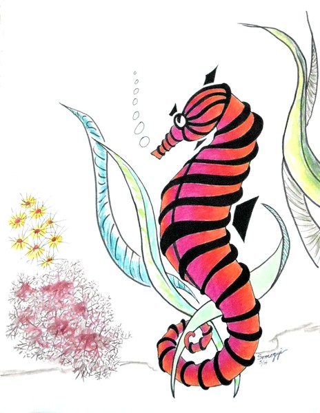 Shy Seahorse