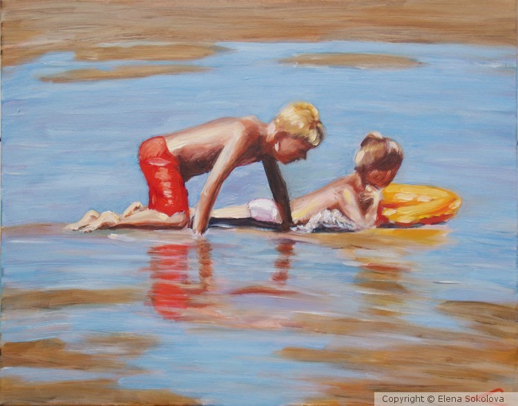 Low tide