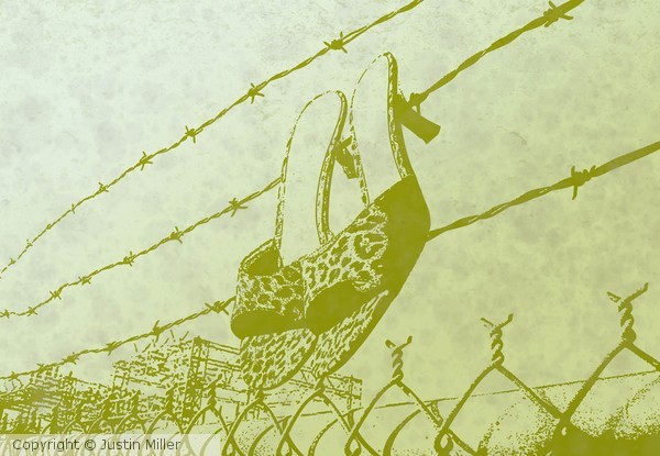 Sandals on Wire