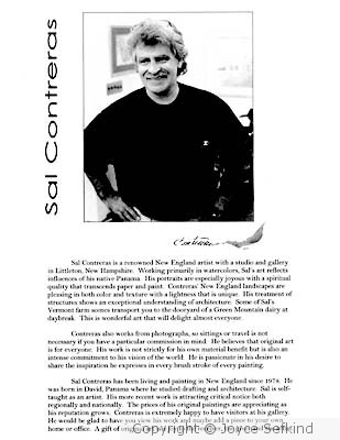 Contreras Gallery of Fine Art Brochure