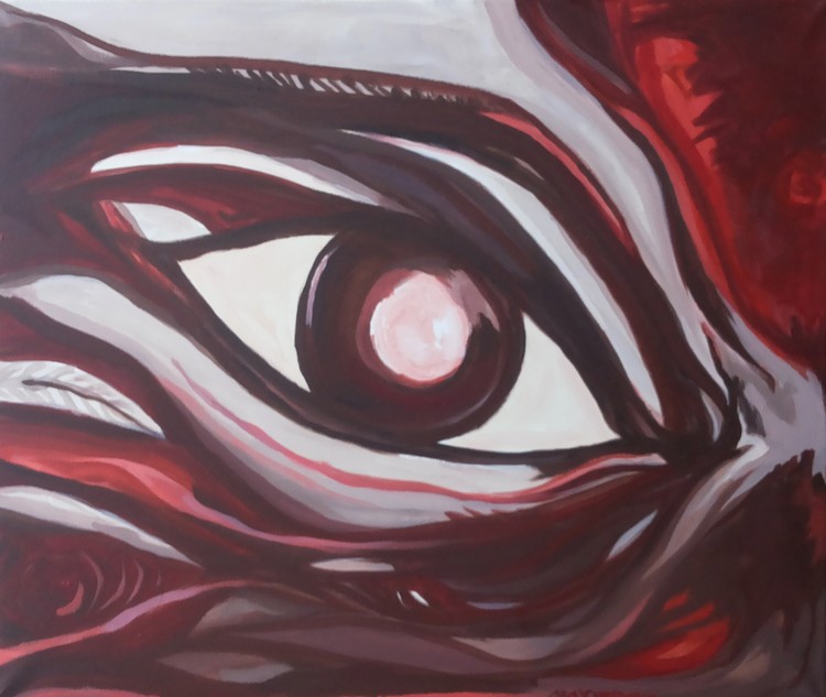 My eye beholds you