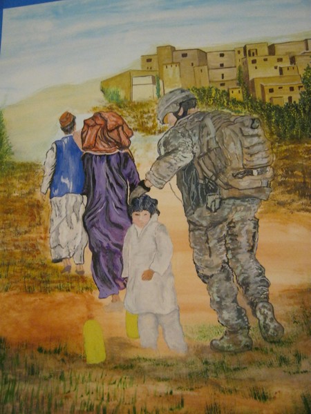 Soldier in Afghanistan