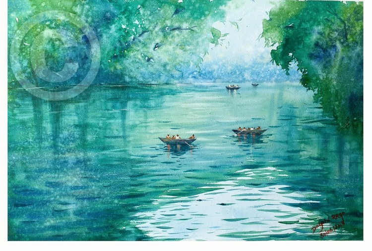Village side River