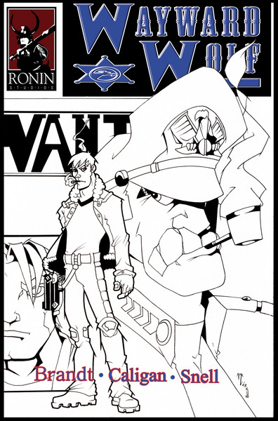 Wayward Wolf cover with logos