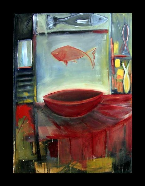 The urban fishermans red bowl