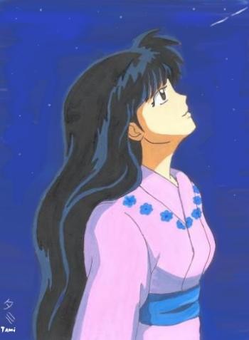 Rin making a wish