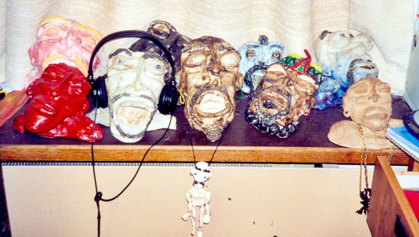 Some sculpture I did in high school