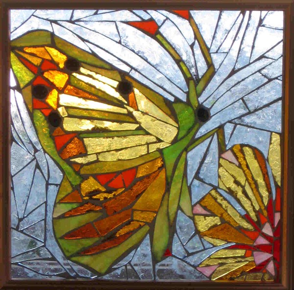 Butterfly Glass Mosaic