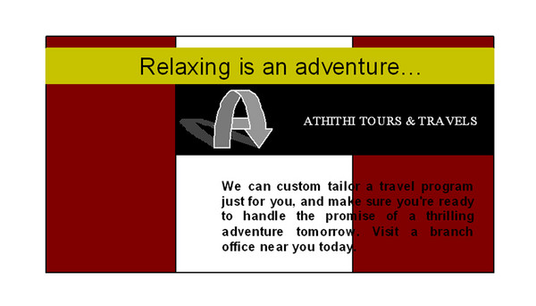 Athithi Tours and Travels promotional poster