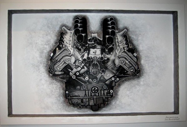 Mural for Jim Beylin Automotive, Moorabbin