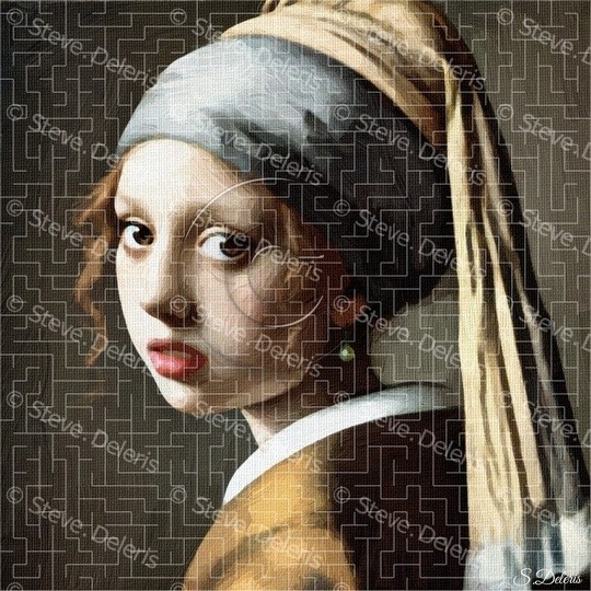 La jeune femme à la perle