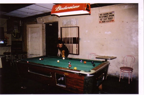 Pool Hall at Night