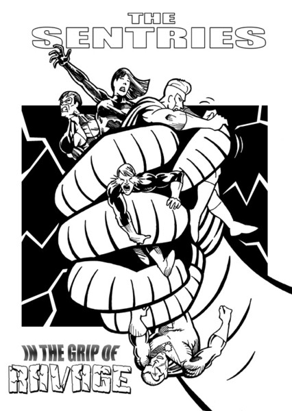 The Sentries Pin-up