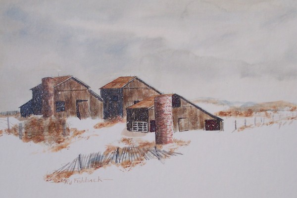 3 in the snow