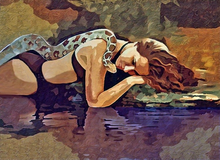 Lady And The Snake ( Revised )