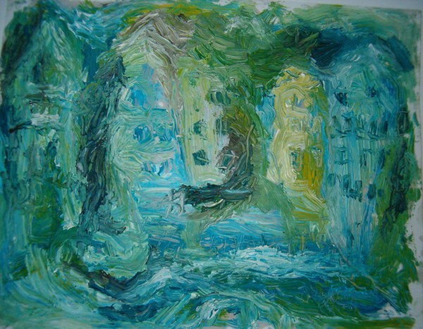 blue city