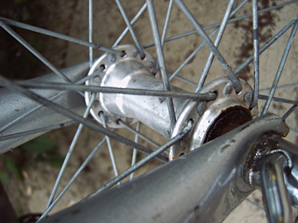 Spokes in axis