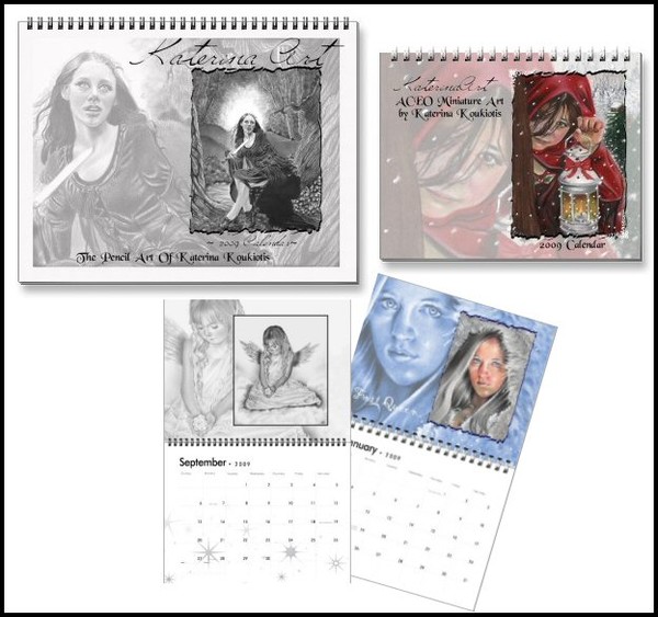 KaterinaArt 2009 Calendars