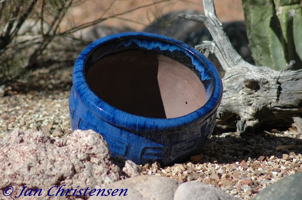 Blue Pottery