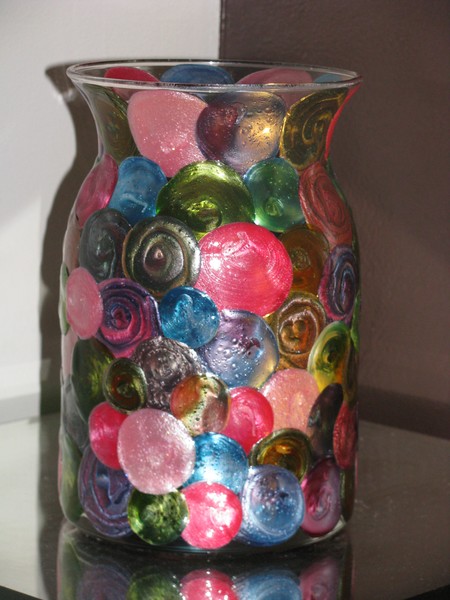 Dotted Candle Holder