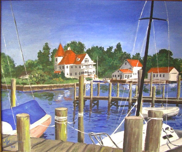 View from the dock